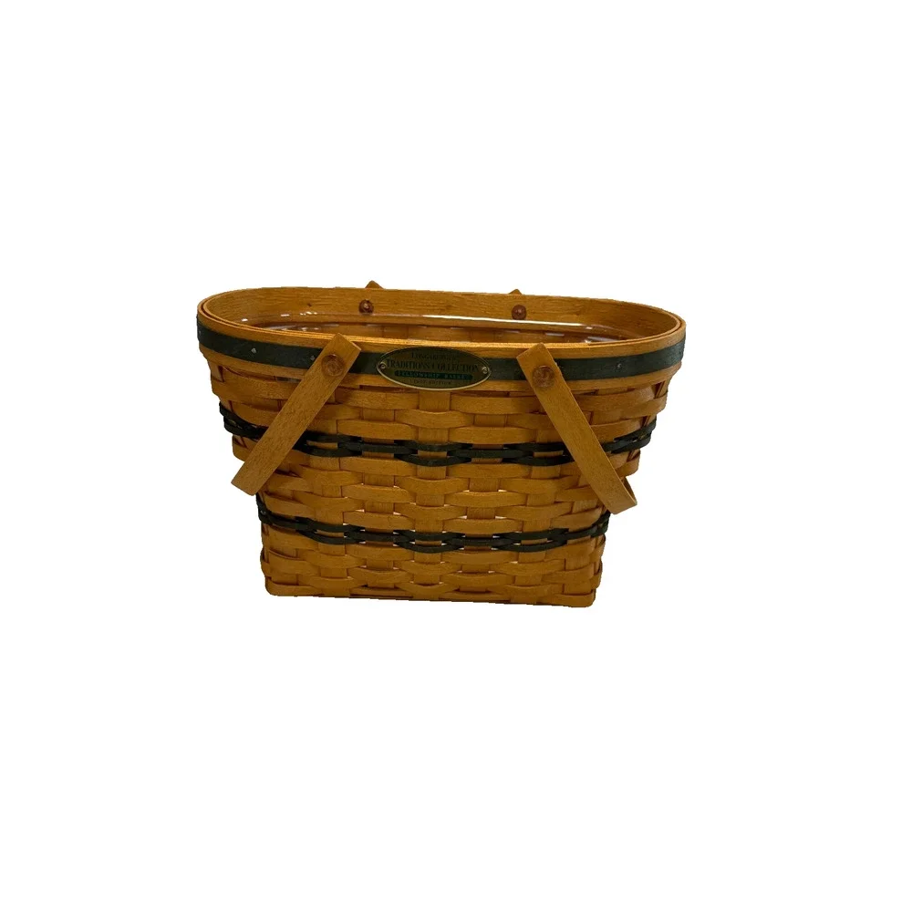 1997‎ Longaberger Traditions Collection Fellowship Basket w/Protector